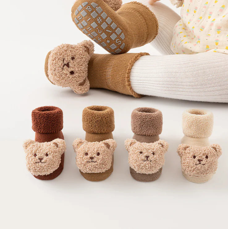 Cotton Bear Baby Socks