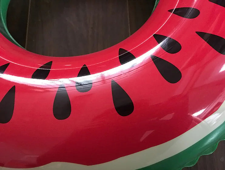 Adult Watermelon Swim Ring - Thick Inflatable Pool Toy
