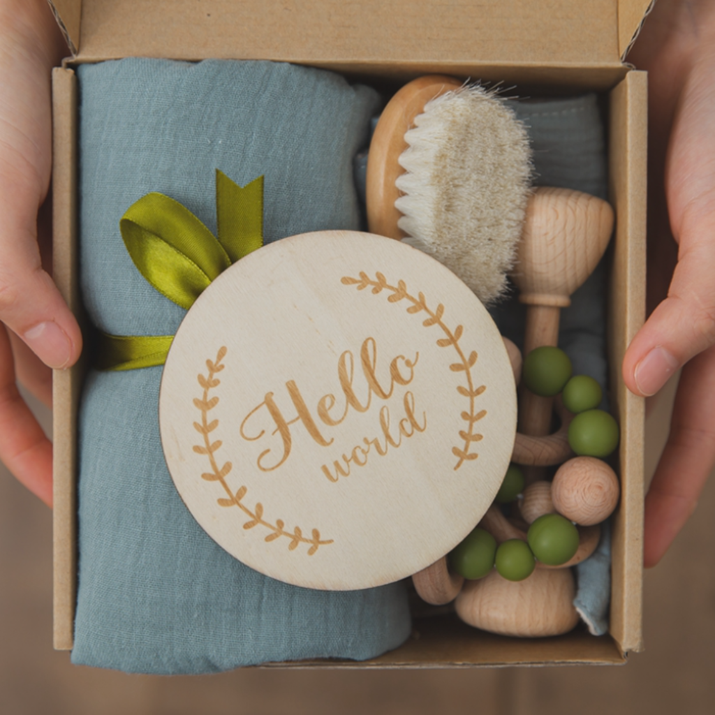 Baby Bath & Toy Gift Box