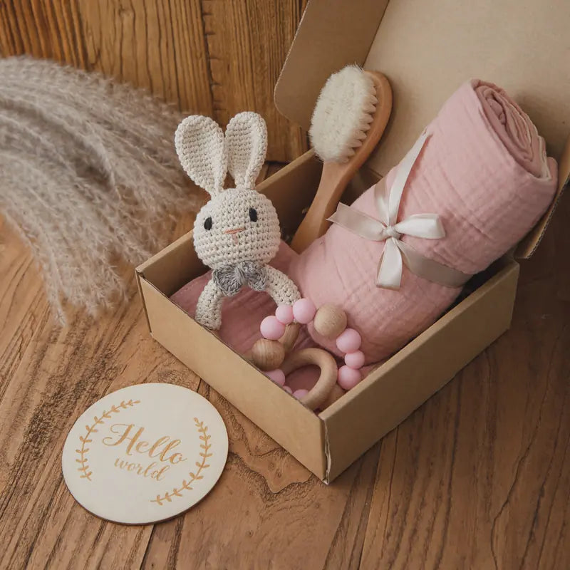 Baby Bath & Toy Gift Box