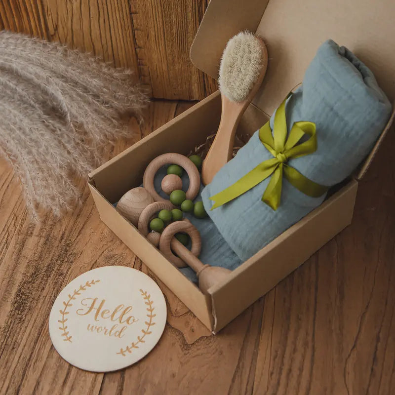 Baby Bath & Toy Gift Box